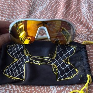 Under Armour Sunglasses with Black and Yellow Case